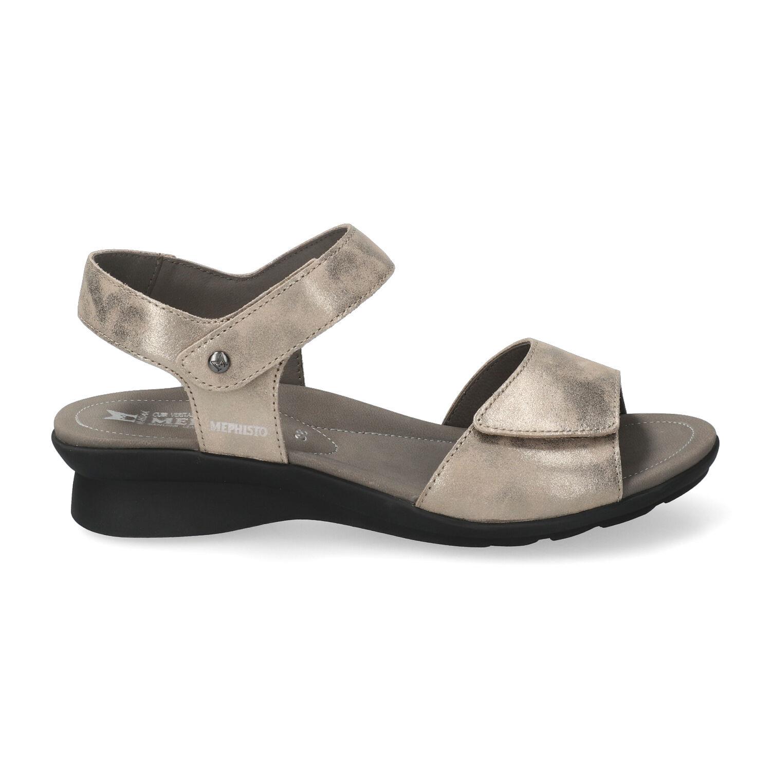sandales femme modèle Pattie Taupe foncé - Mephisto